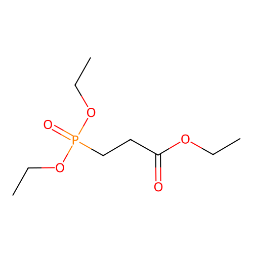 Ethyl 3-(diethoxyphosphoryl)propanoate structure