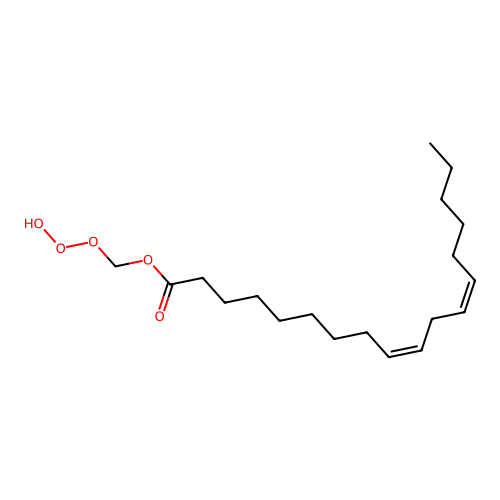Methyl linoleate ozonide structure