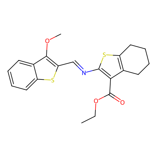 C21H21NO3S2 structure