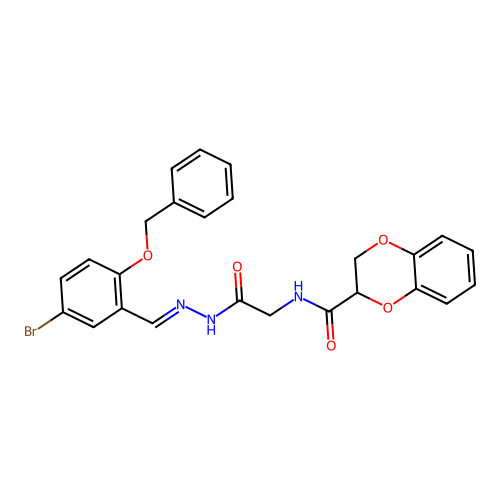 C25H22BrN3O5 structure