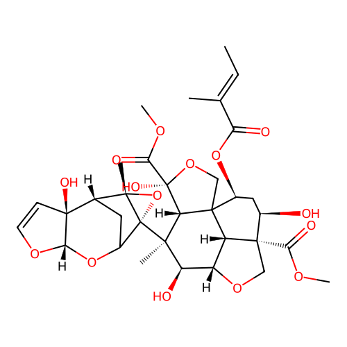 3-Desacetylazadirachtin structure