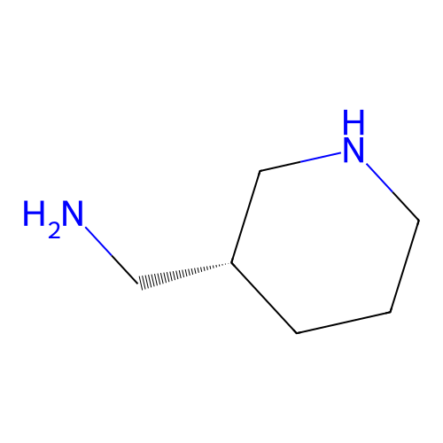 [(3R)-piperidin-3-yl]methanamine structure