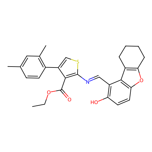 C28H27NO4S structure