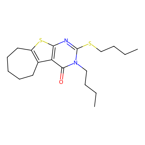 C19H28N2OS2 structure