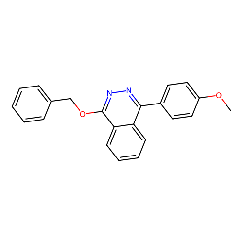 1-(Benzyloxy)-4-(4-methoxyphenyl)phthalazine structure