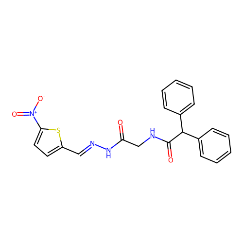 C21H18N4O4S structure