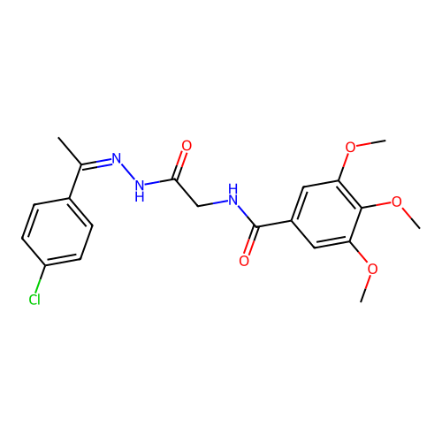 C20H22ClN3O5 structure