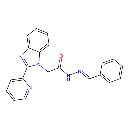 C21H17N5O structure