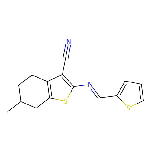 C15H14N2S2 structure
