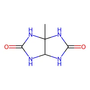3a-methyltetrahydroimidazo[4,5-d]imidazole-2,5(1H,3H)-dione structure