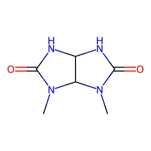 1,6-dimethyltetrahydroimidazo[4,5-d]imidazole-2,5(1H,3H)-dione structure