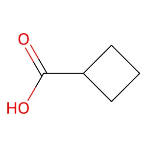 环丁烷甲酸 structure