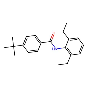 4-Tert-butyl-N-(2,6-diethylphenyl)benzamide structure