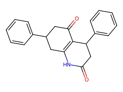 4,7-Diphenyl-1,3,4,6,7,8-hexahydroquinoline-2,5-dione structure