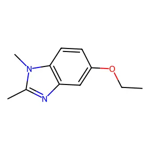5-ethoxy-1,2-dimethyl-1H-benzo[d]imidazole structure