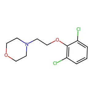 4-(2-(2,6-Dichlorophenoxy)ethyl)morpholine structure