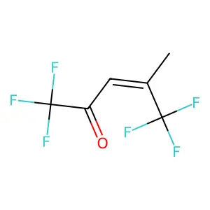 1,1,1,5,5,5-Hexafluoro-4-methyl-3-penten-2-one structure