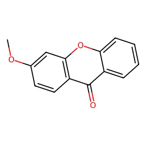 3-Methoxyxanthone structure