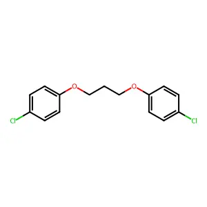 1-Chloro-4-[3-(4-chlorophenoxy)propoxy]benzene structure