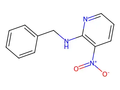 N-benzyl-3-nitropyridin-2-amine structure