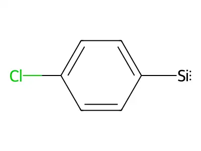 Silane, (4-chlorophenyl)- structure