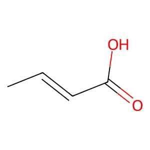 2-丁烯酸 structure