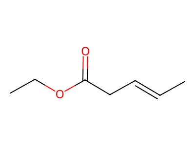 Ethyl pent-3-enoate structure