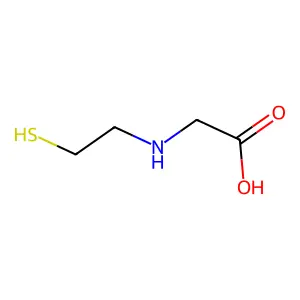 N-(2-Mercaptoethyl)glycine structure