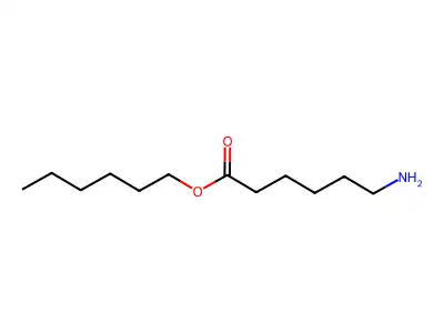 epsilon-Aminocaproic acid hexyl ester structure