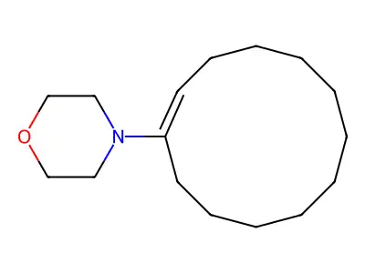 1-Morpholino-1-cyclododecene structure