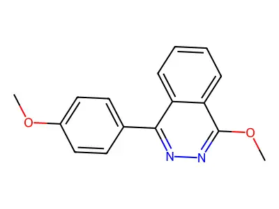 1-Methoxy-4-(4-methoxyphenyl)phthalazine structure