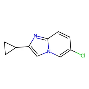 6-Chloro-2-cyclopropylimidazo[1,2-a]pyridine structure