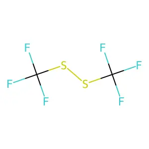 二(三氟甲基)二硫 structure