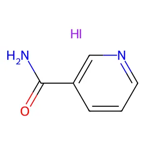 烟酰胺氢碘酸盐 structure