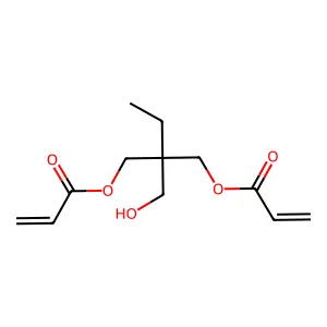 Ammonium, (2-(2-(thymyloxy)acetamido)ethyl)trimethyl-, iodide structure