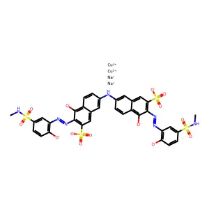 Acetic acid, (thymyloxy)-, 2-piperidinoethyl ester, hydrochloride structure