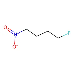 Butane, 4-fluoro-1-nitro- structure