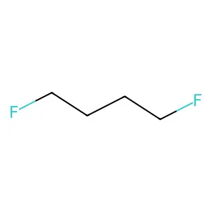 Butane, 1,4-difluoro- structure