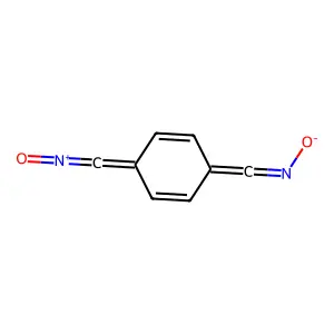Terephthalonitrile N,N'-dioxide structure