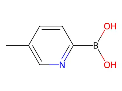 5-Methylpyridine-2-boronic acid structure