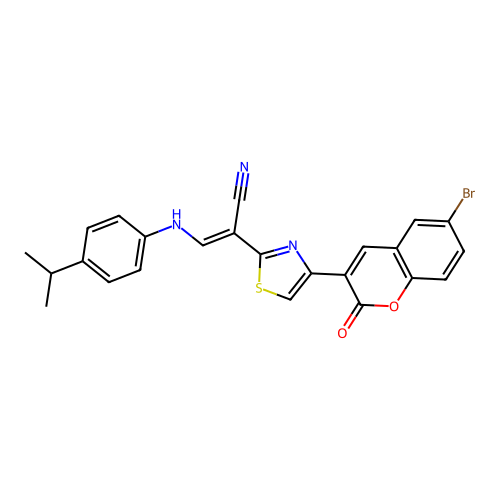 C24H18BrN3O2S structure