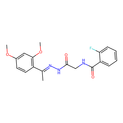 C19H20FN3O4 structure