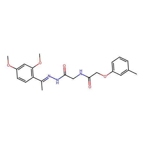 C21H25N3O5 structure