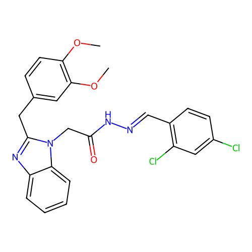 C25H22Cl2N4O3 structure