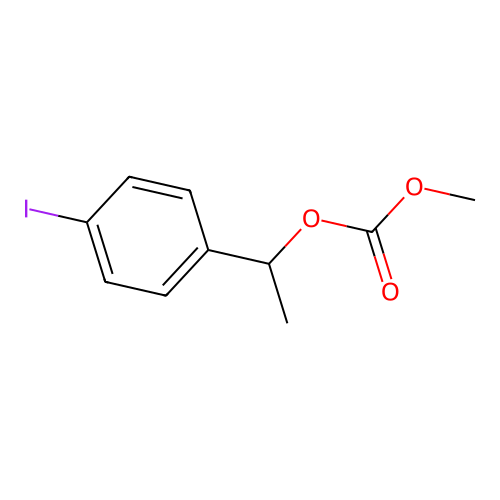 1-(4-Iodophenyl)ethyl methyl carbonate structure