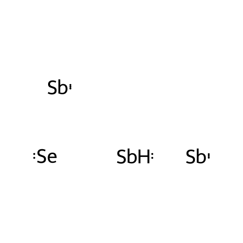 Triantimony monoselenide structure