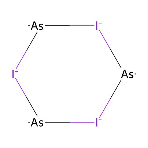 Trisilver triiodide structure