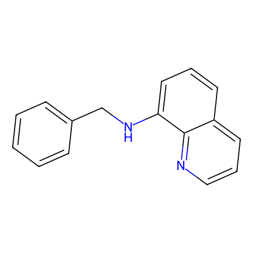 8-(Benzylamino)quinoline structure