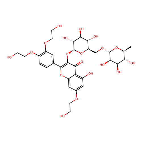 Troxerutin structure