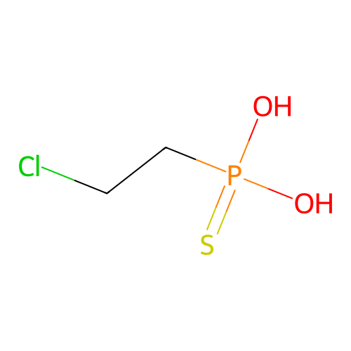 (2-氯乙基)膦酸 structure